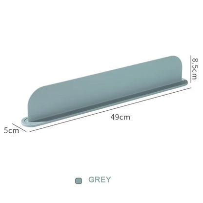 Premium Eco-Friendly Silicone Sink Water Splash Guard Hot Selling for Kitchen and Bathroom High Quality Utensil Plate Set